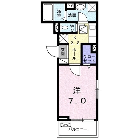 カーサ・イル・キアーロの物件間取画像